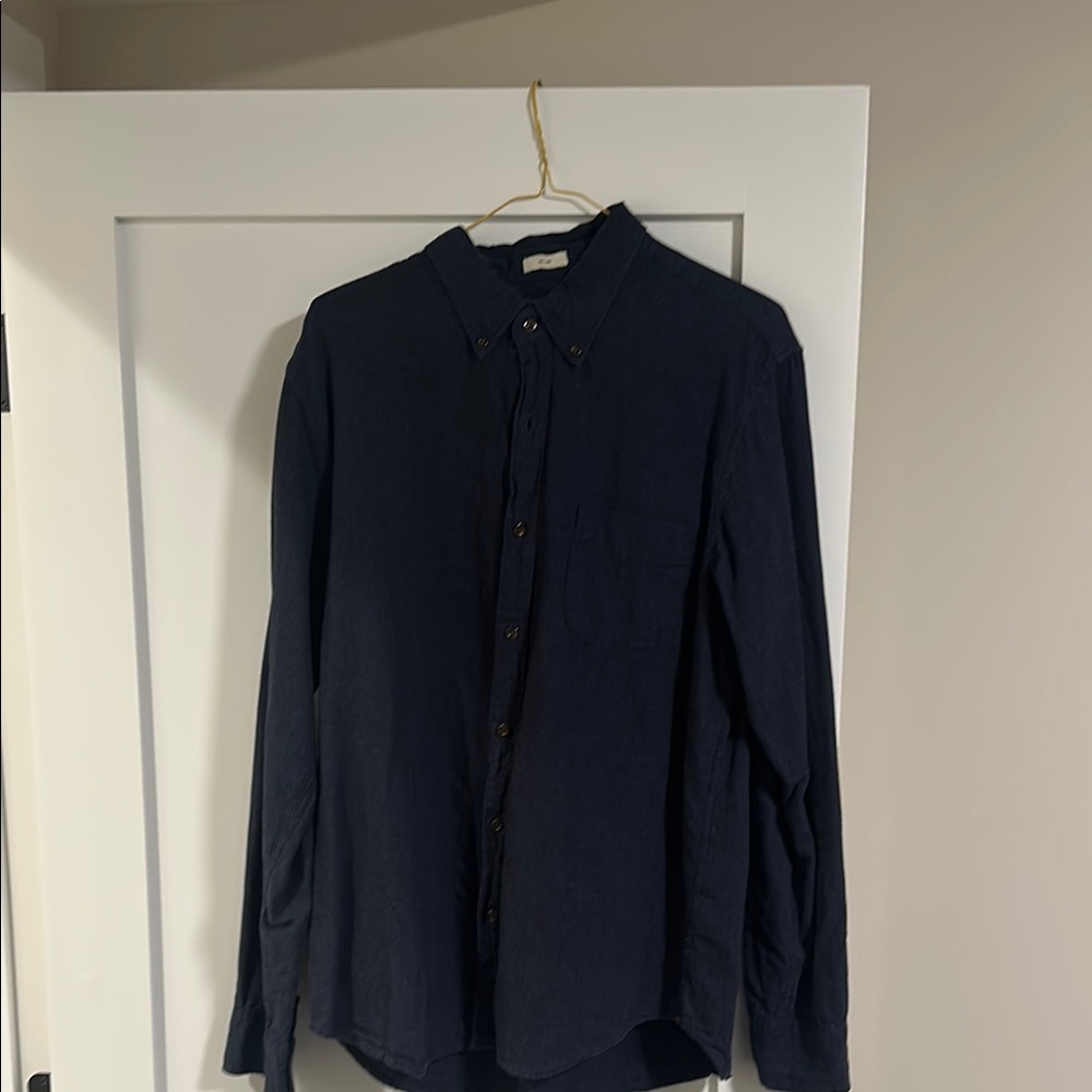 JCrew Men's Classic Blue Shirt